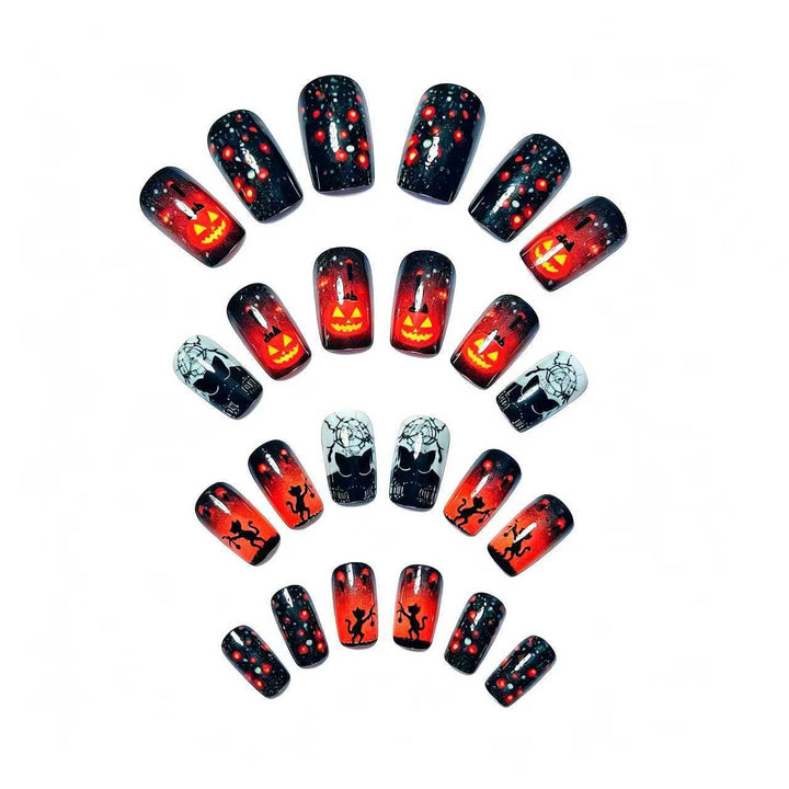 Halloween-Inspired Decorative Nail Art Bowlift