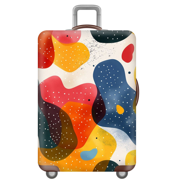 Unisex nan robust hard-shell suitcase with artistic face portrait print and 360° wheels Bowlift