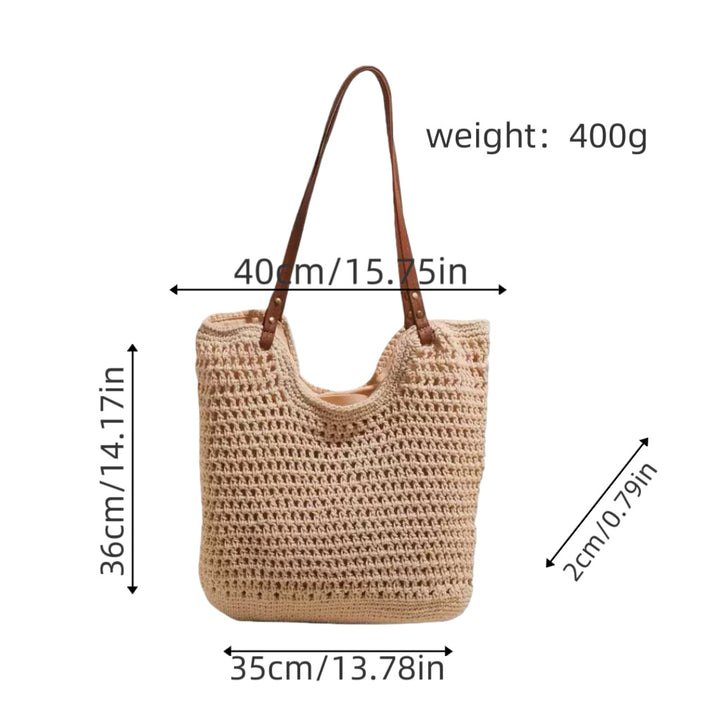 Airy Macrame Beach Bag Bowlift