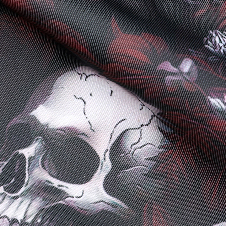 Artistic Skull Print Duffle Bag Bowlift