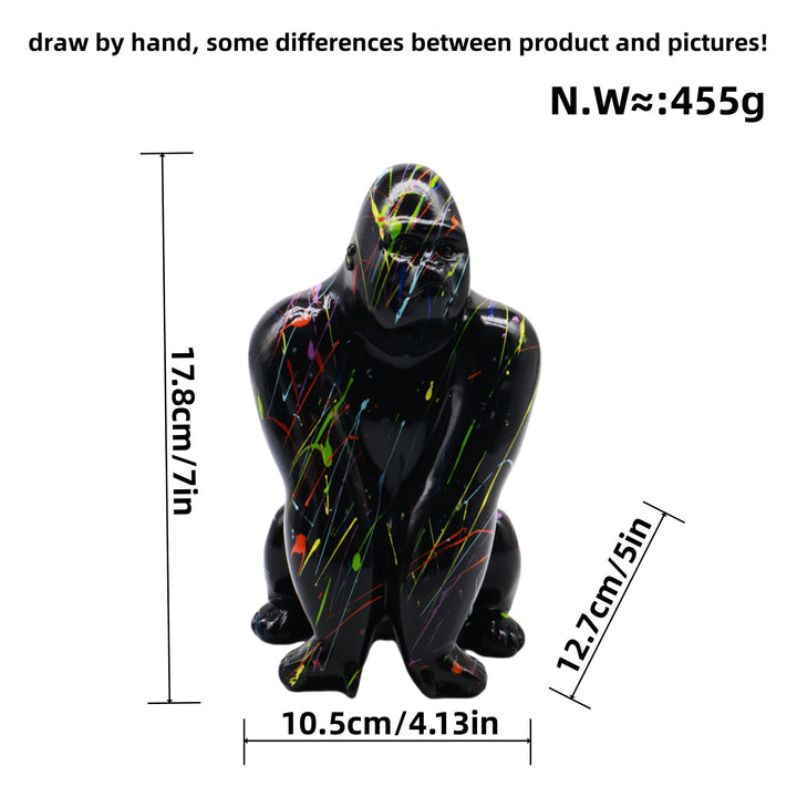 Artful Gorilla Sculpture Bowlift