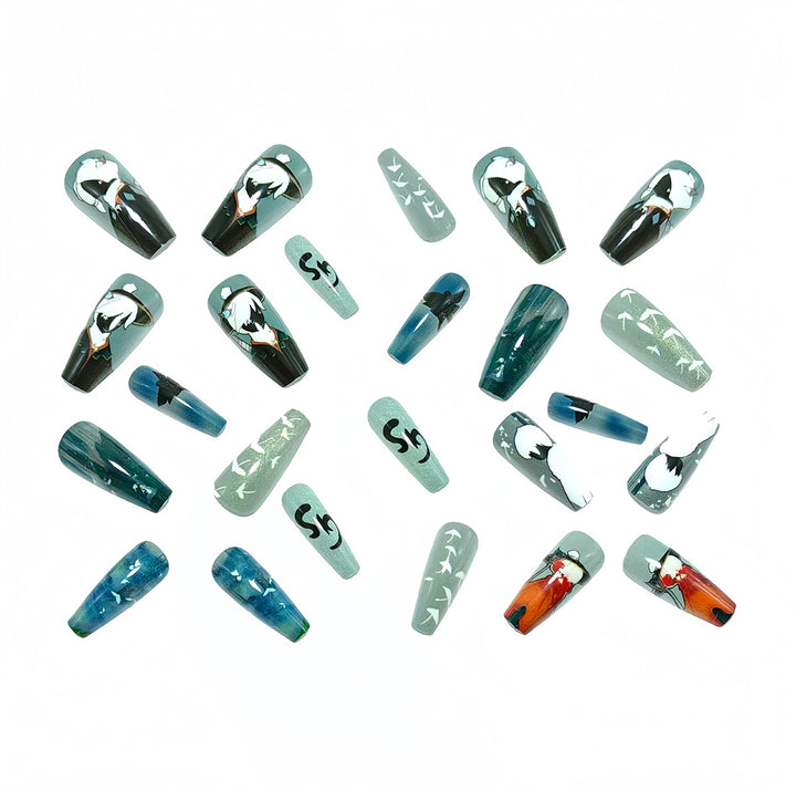 Creative artificial nails with charming 3D designs Bowlift
