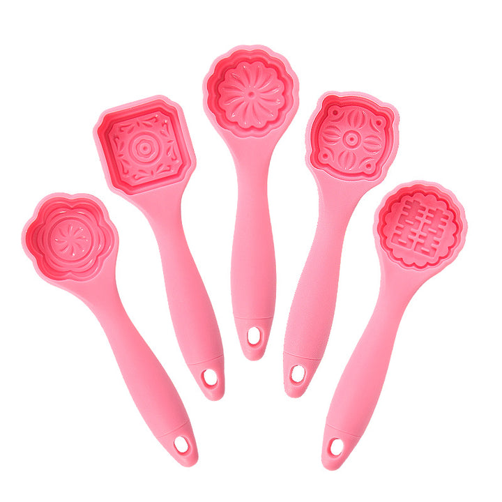 Silicone Cookie Stamp Set with Various Patterns Bowlift