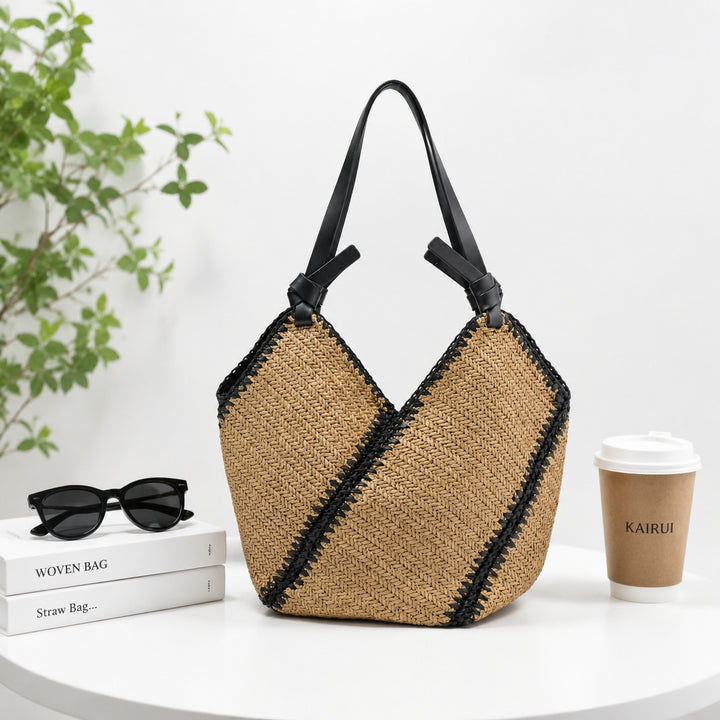 Trendy and Handmade Tote Bag Made from Natural Material Bowlift