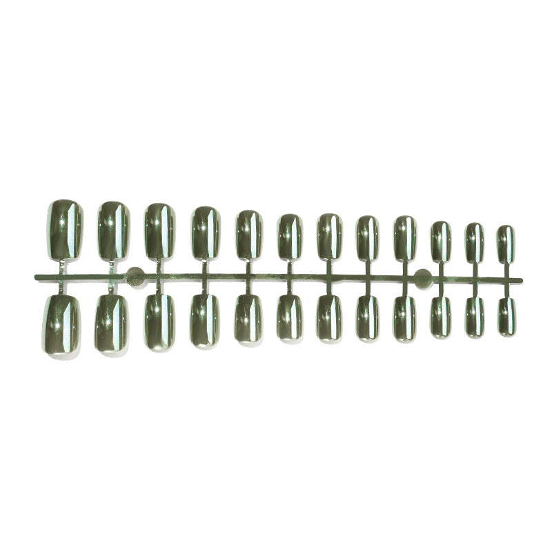 Glossy Press-On Nail Set Bowlift