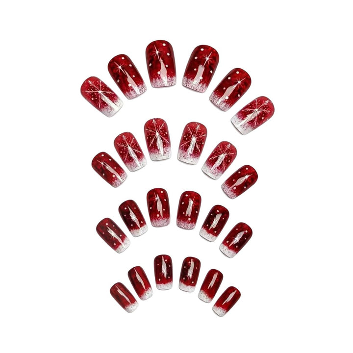 Creative Winter Art Nails Bowlift