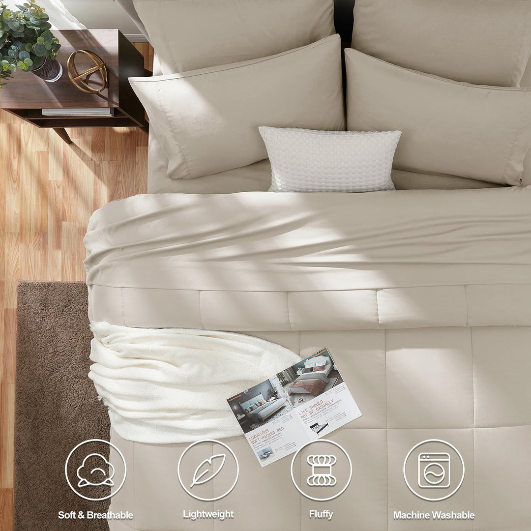 Women's quilted satin bedding set Bowlift