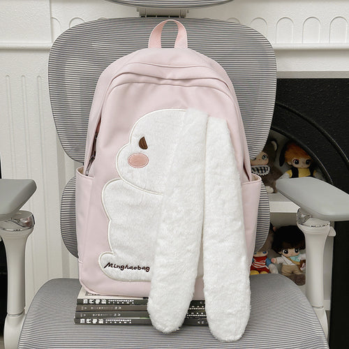 Cute Bunny-Themed School Backpack