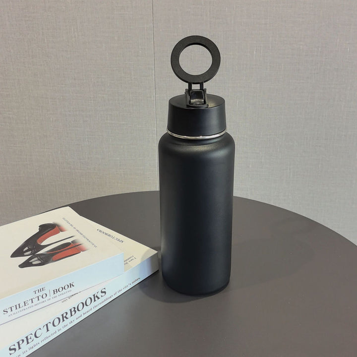 Unisex Sporty Stainless Steel Water Bottle Bowlift
