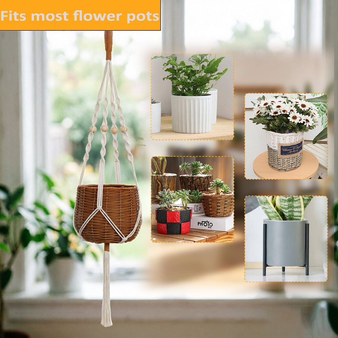 Hanging Woven Basket