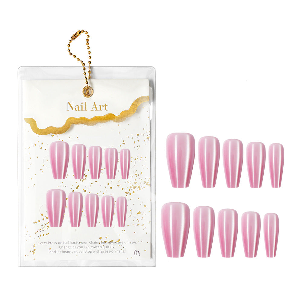 Long Sculpted Press-On Nails Bowlift