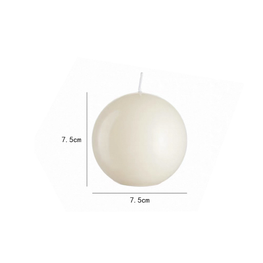 Elegant Decorative Round Candle