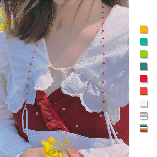 Decorative Beaded Eyewear Chain Bowlift
