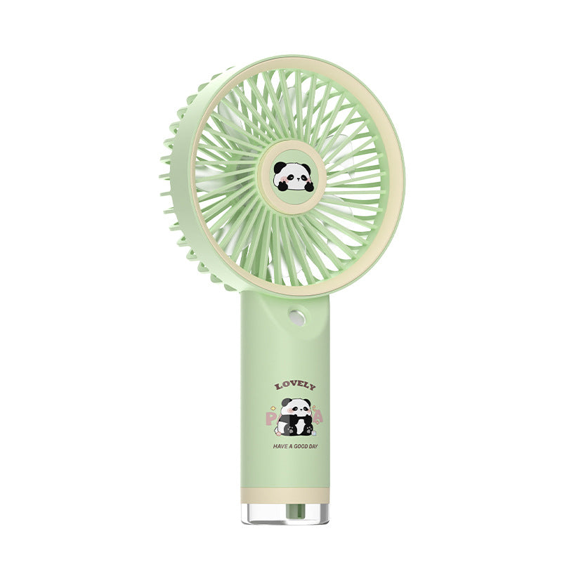 Ladies Portable Hand Fan with Cute Design Bowlift