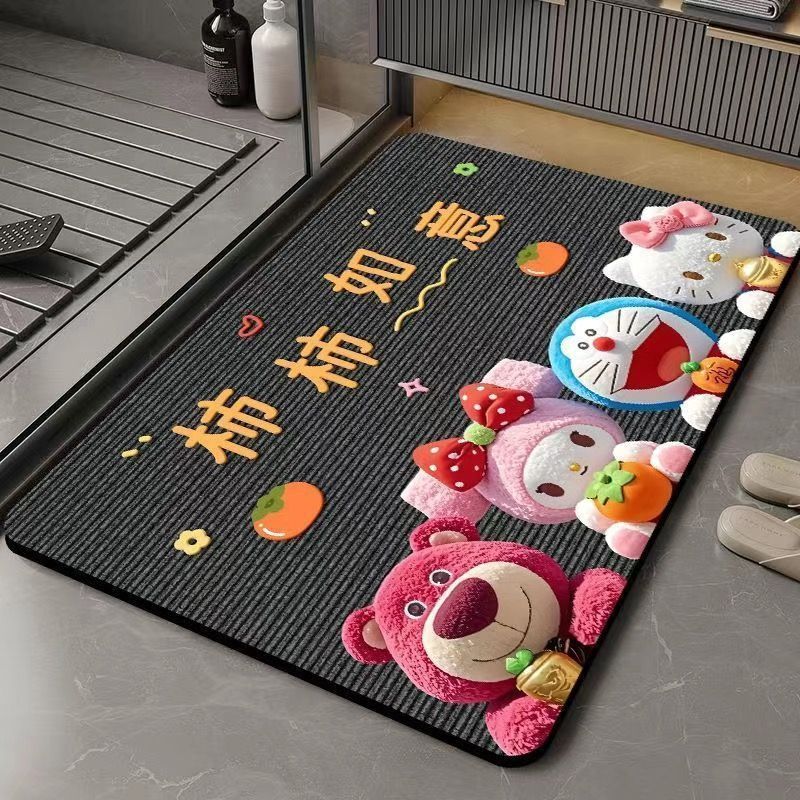 Cartoon-Themed Indoor Mat