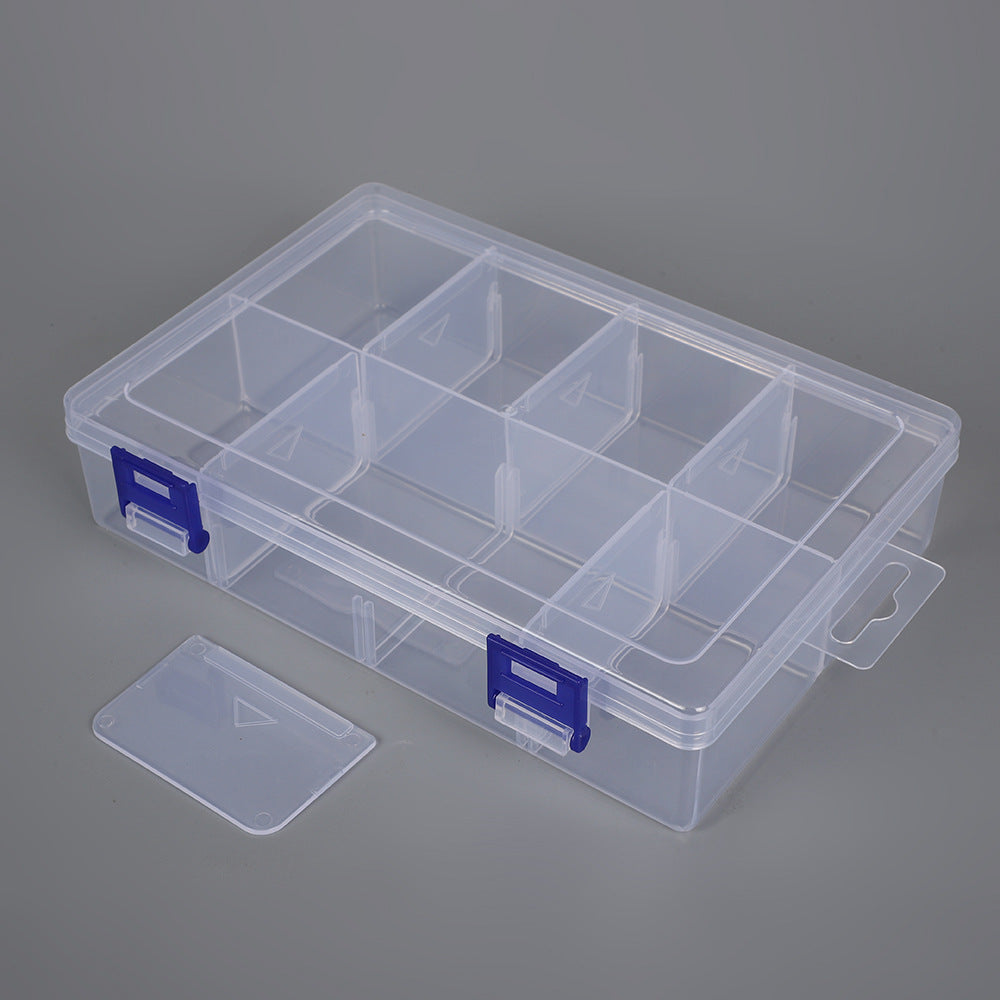 Clear Multi-Compartment Organizer Case Bowlift
