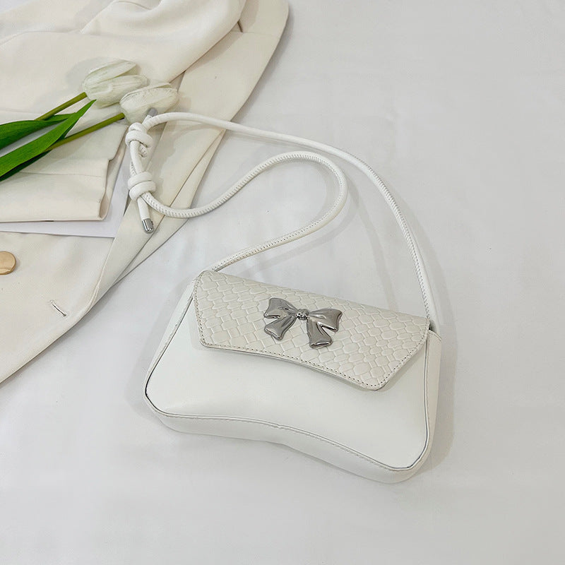 Chic Bow-Detail Handheld Clutch Bag Bowlift