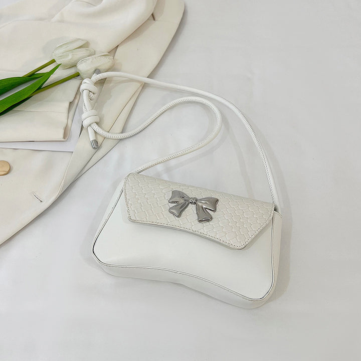 Chic Bow-Detail Handheld Clutch Bag Bowlift