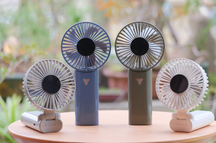 Unisex Portable Handheld Fan with Powerful Battery and Compact Design Bowlift