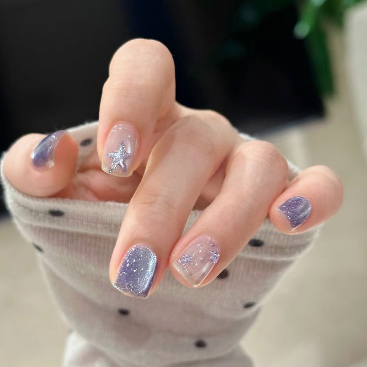 Artistic Press-On Nail Art Design Set Bowlift
