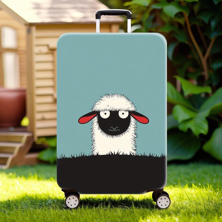 Cartoon Bull Design Hard Shell Suitcase Bowlift