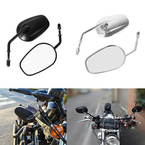 Motorcycle rearview mirror with adjustable arm and sturdy design Bowlift