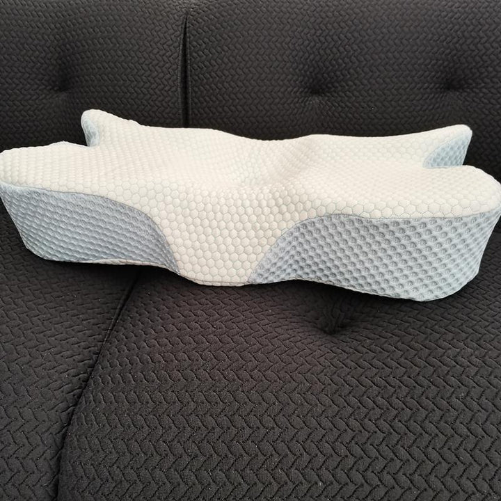 Ergonomic Neck Support Pillow with Breathable Comfort Cover Bowlift