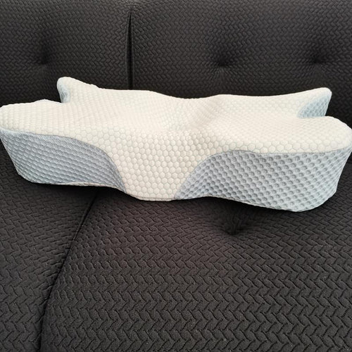 Ergonomic Neck Support Pillow with Breathable Comfort Cover Bowlift