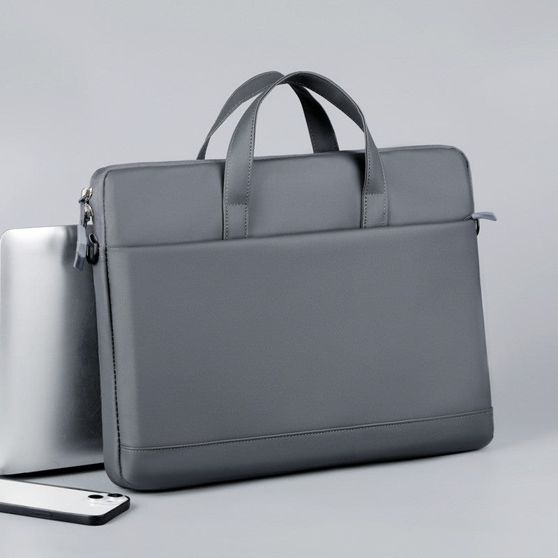 Professional Dual-Compartment Laptop Briefcase Bowlift