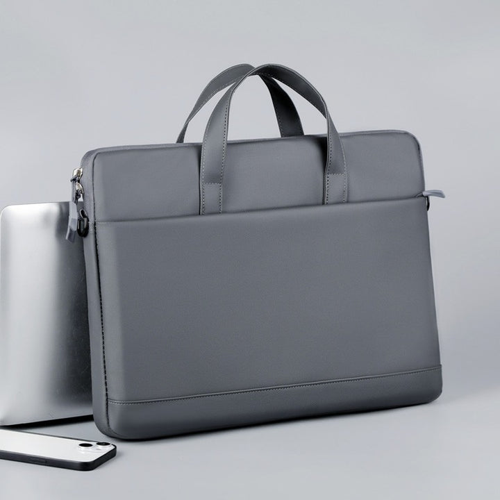 Professional Dual-Compartment Laptop Briefcase Bowlift