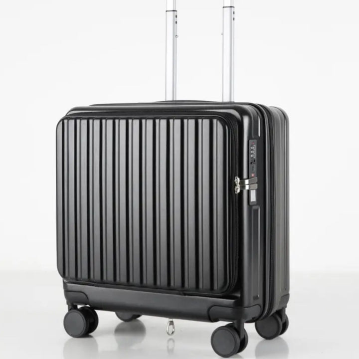 Unisex Lightweight High-Durability Hard-Shell Carry-On Suitcase Bowlift