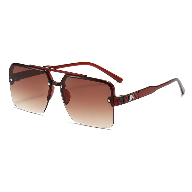 Ladies fashion square sunglasses with gradient Bowlift