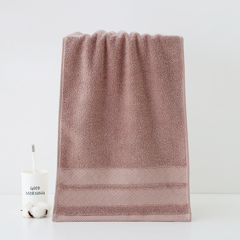 Elegant and Luxurious Terry Bath Towel with Fine Border Bowlift