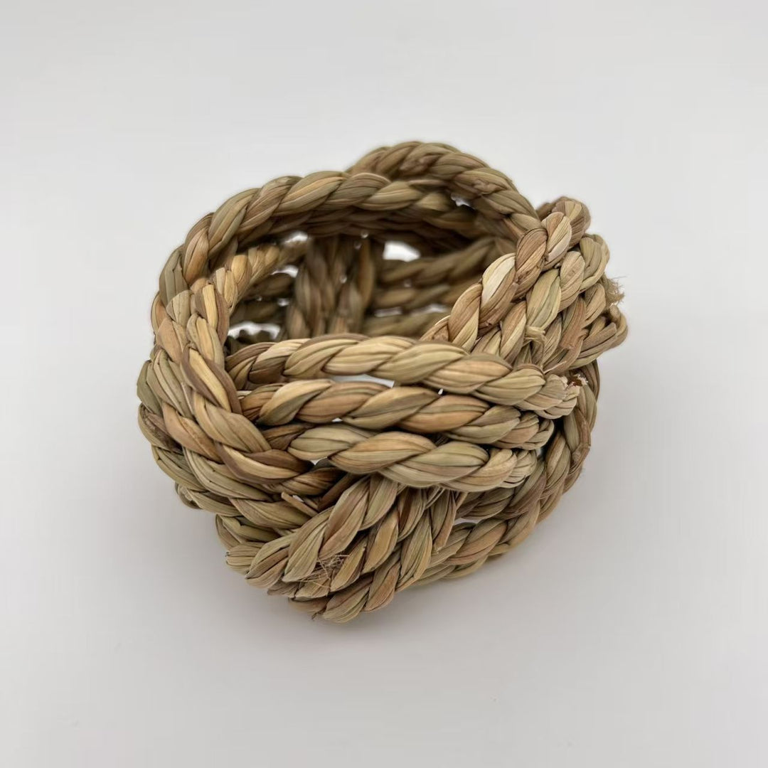 Handcrafted natural fiber storage basket Bowlift