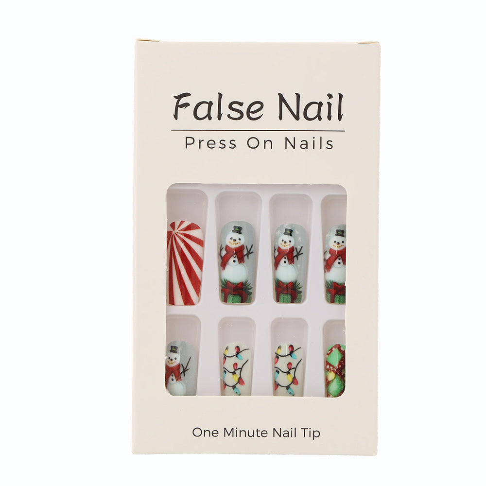 Creative Christmas Art Nails Set Bowlift