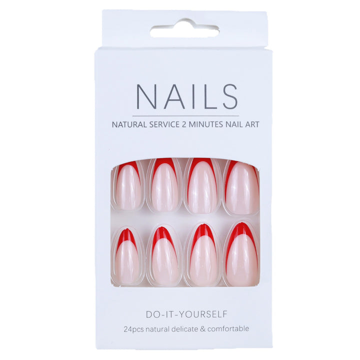 Artificial nails in elegant fringe design Bowlift