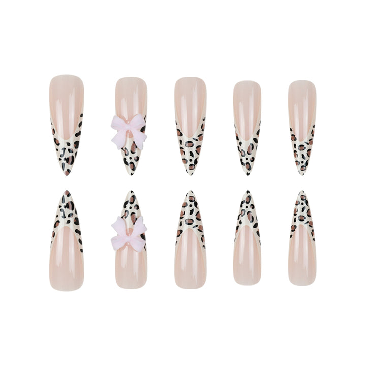 Stylish Stiletto Press-On Nail Art Bowlift
