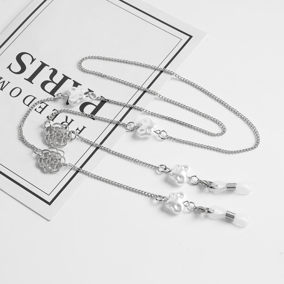 Elegant Floral Chain Necklace Bowlift