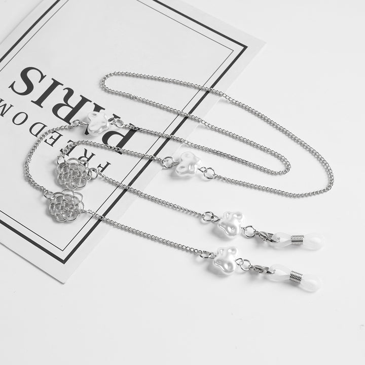 Elegant Floral Chain Necklace Bowlift