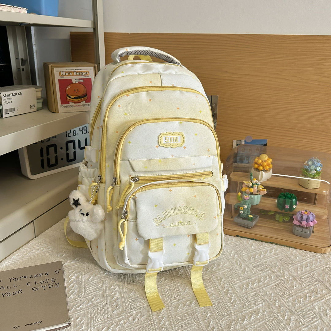 Charming Star Print Backpack