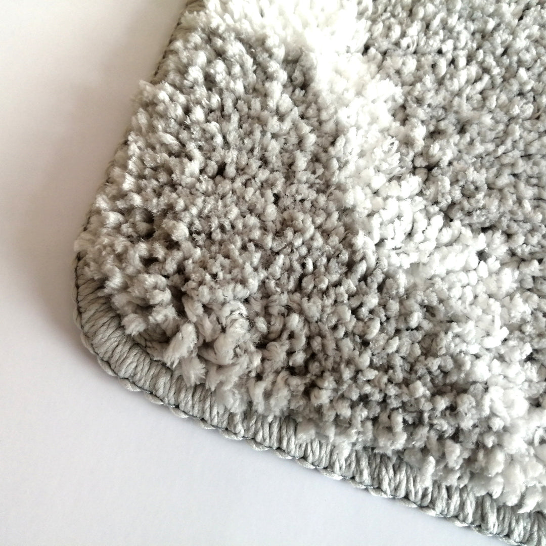 Luxuriously Shaggy Bathroom Rug