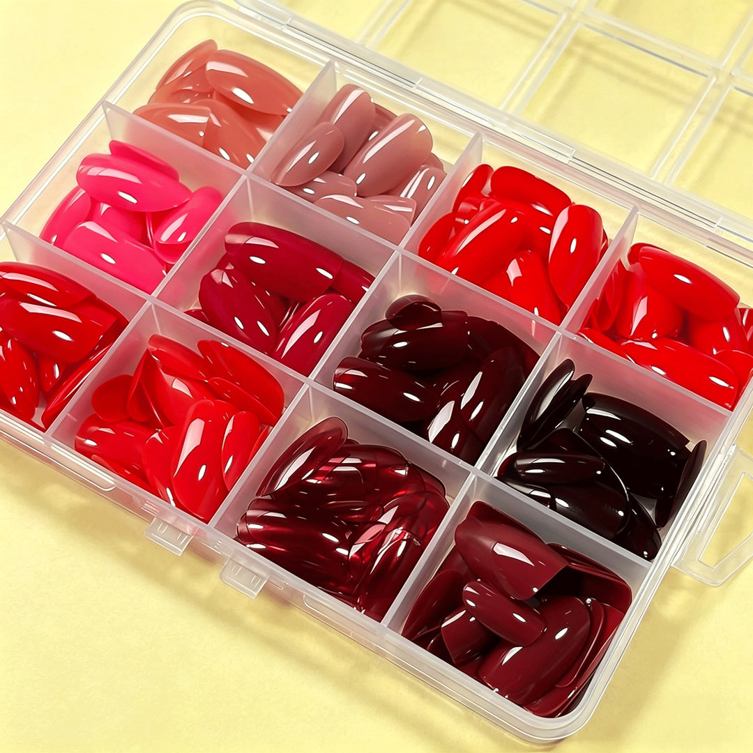 Assorted Press-On Nail Tips Collection Bowlift