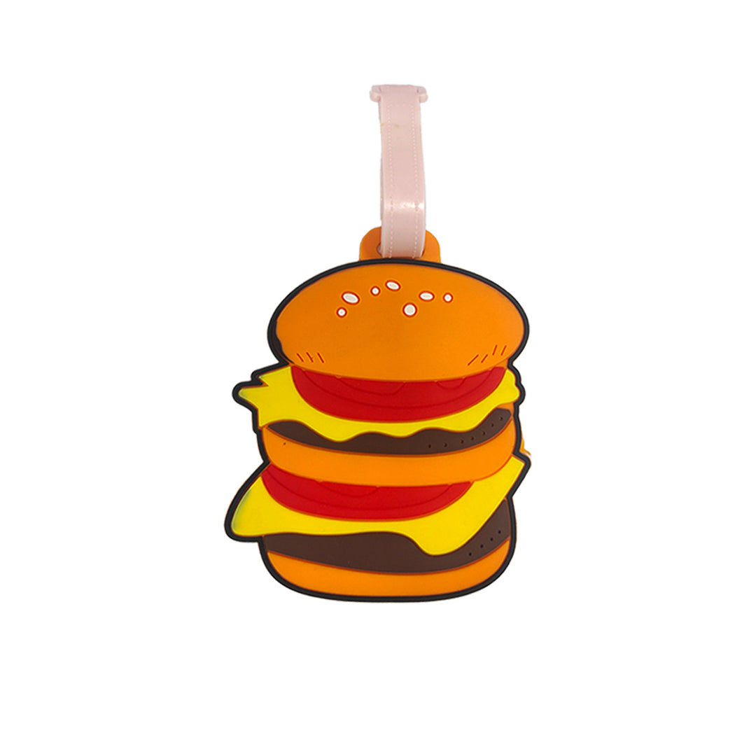 Fun Hamburger Luggage Tag Bowlift