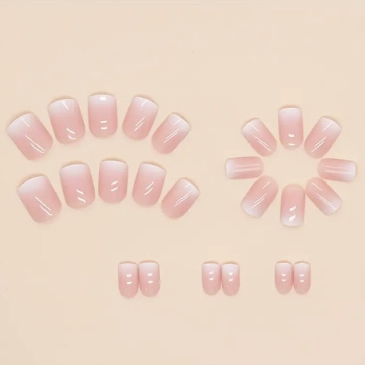 DIY Natural French Tip Press-On Nails Bowlift