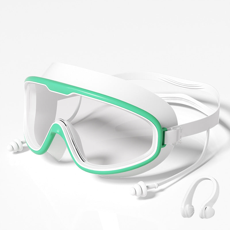 Swim Goggles with Integrated Headphones Bowlift