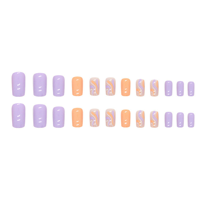 Artistic Swirl Nail Design Set Bowlift