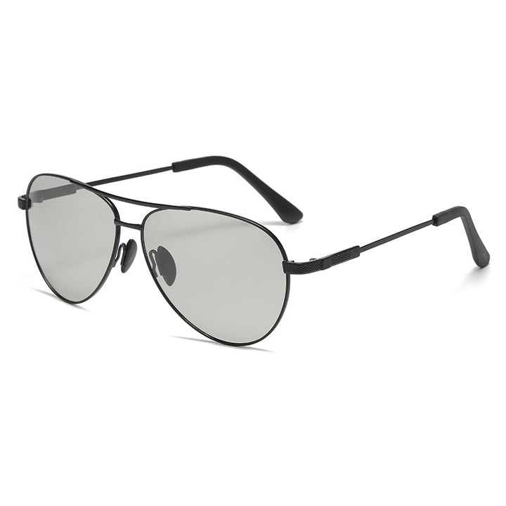Ladies' Phototropic Pilot Sunglasses with Adjustable Lenses Bowlift