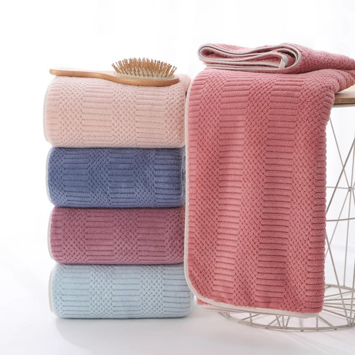 Terry Bath Wrap Blanket with Durable Handles Bowlift