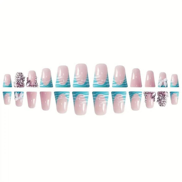 Decorative 3D Nail Art Extensions Bowlift
