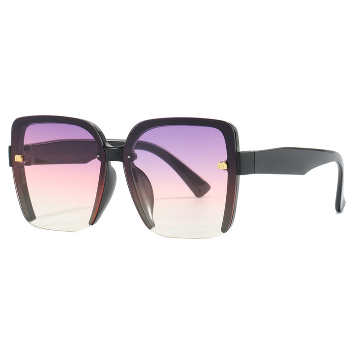 Women's oversized sunglasses with stylish, modern frame Bowlift